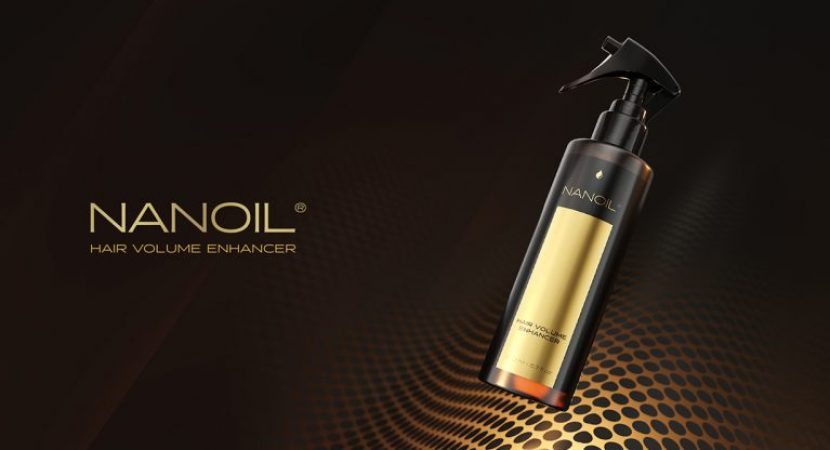 nanoil sprej pre väčší objem vlasov